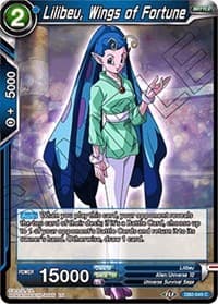Lilibeu, Wings of Fortune - Draft Box 05 - Divine Multiverse - Dragon Ball Super: Masters card