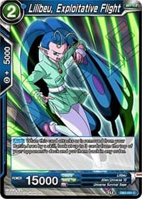 Lilibeu, Exploitative Flight - Draft Box 05 - Divine Multiverse - Dragon Ball Super: Masters card