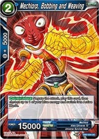 Mechiorp, Bobbing and Weaving - Draft Box 05 - Divine Multiverse - Dragon Ball Super: Masters card