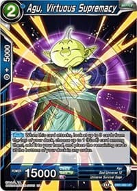 Agu, Virtuous Supremacy - Draft Box 05 - Divine Multiverse - Dragon Ball Super: Masters card