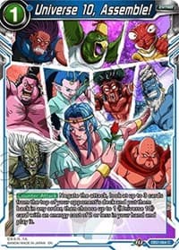 Universe 10, Assemble! - Draft Box 05 - Divine Multiverse - Dragon Ball Super: Masters card