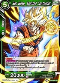 Son Goku, Spirited Contender - Draft Box 05 - Divine Multiverse - Dragon Ball Super: Masters card
