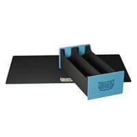 Dragon Shield Magic Carpet XL - Blue and Black - Dragon Shield Deck Boxes - Deck Boxes card