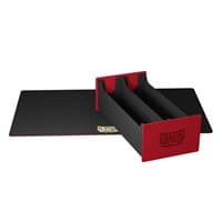 Dragon Shield Magic Carpet XL - Red and Black - Dragon Shield Deck Boxes - Deck Boxes card