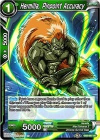 Hermilla, Pinpoint Accuracy - Draft Box 05 - Divine Multiverse - Dragon Ball Super: Masters card