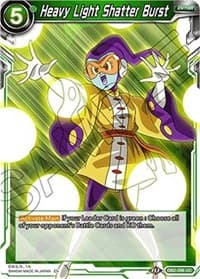 Heavy Light Shatter Burst - Draft Box 05 - Divine Multiverse - Dragon Ball Super: Masters card