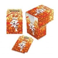 Pokemon Sword & Shield Full View Deck Box: Galar Starters - Scorbunny - Ultra Pro Deck Boxes - Deck Boxes card