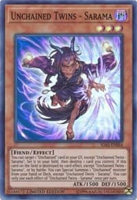 Unchained Twins - Sarama - Ignition Assault - YuGiOh card