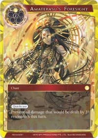 Amaterasu's Foresight - Alice Origin Memoria Cards - Force of Will card