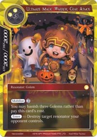 Ultimate Magic Warrior, Gear Atmos - Alice Origin Memoria Cards - Force of Will card