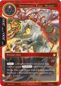 Sprinting Time Horse - Alice Origin Memoria Cards - Force of Will card