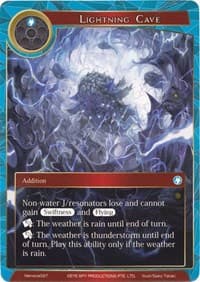 Lightning Cave - Alice Origin Memoria Cards - Force of Will card