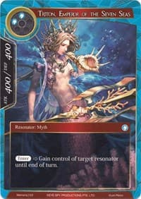 Triton, Emperor of the Seven Seas - Alice Origin Memoria Cards - Force of Will card