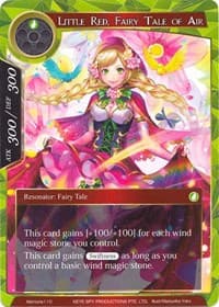 Little Red, Fairy Tale of Air - Alice Origin Memoria Cards - Force of Will card