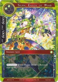 Silph, Envoy of Wind - Alice Origin Memoria Cards - Force of Will card