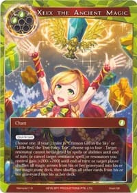 Xeex the Ancient Magic - Alice Origin Memoria Cards - Force of Will card
