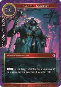 Corpse Sorcerer - Alice Origin Memoria Cards - Force of Will card