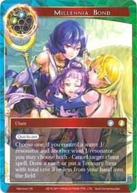 Millennia Bond - Alice Origin Memoria Cards - Force of Will card