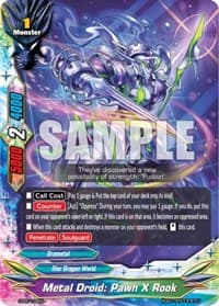 Metal Droid: Pawn X Rook - S-Promo Cards - Future Card BuddyFight card
