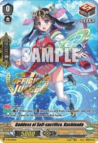 Goddess of Self-sacrifice, Kushinada - V Promo Cards - Cardfight Vanguard card