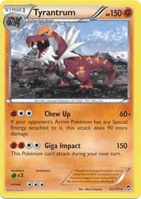 Tyrantrum - 62/111 (Cosmos Holo) - Miscellaneous Cards & Products - Pokemon card