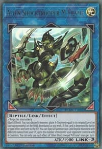 Alien Shocktrooper M-Frame - Duel Overload - YuGiOh card