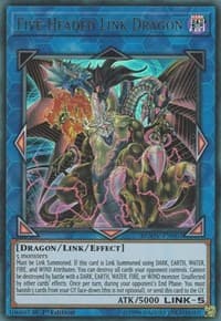 Five-Headed Link Dragon - Duel Overload - YuGiOh card