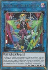 Abyss Actor - Hyper Director - Duel Overload - YuGiOh card