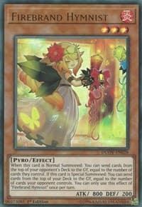 Firebrand Hymnist - Duel Overload - YuGiOh card