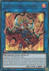 Ferocious Flame Swordsman - Duel Overload - YuGiOh card
