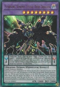 Starving Venemy Lethal Dose Dragon - Duel Overload - YuGiOh card