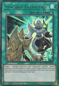 Synchro Transcend - Duel Overload - YuGiOh card