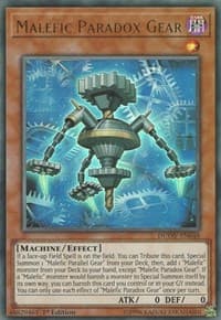 Malefic Paradox Gear - Duel Overload - YuGiOh card