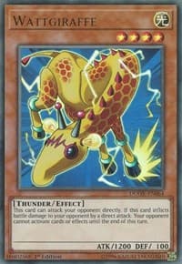 Wattgiraffe - Duel Overload - YuGiOh card