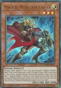 Magical Musketeer Caspar - Duel Overload - YuGiOh card