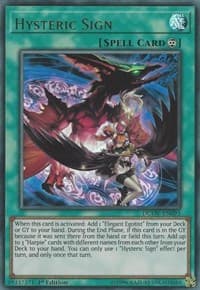 Hysteric Sign - Duel Overload - YuGiOh card