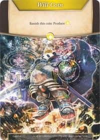 Will Coin - Coin-014 - Taegrus Pearlshine - Alice Origin II - Force of Will card