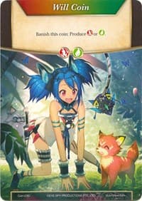 Will Coin - Coin-030 - Pricia - Alice Origin II - Force of Will card