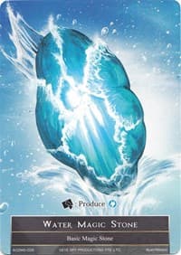 Water Magic Stone - AO2MS-008 - Alice Origin II - Force of Will card