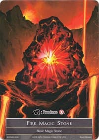 Fire Magic Stone - AO2MS-004 - Alice Origin II - Force of Will card