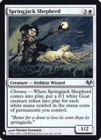 Springjack Shepherd - The List Reprints - Magic: The Gathering card