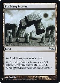 Stalking Stones - The List Reprints - Magic: The Gathering card