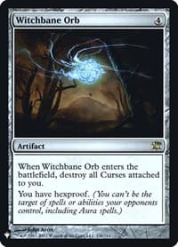 Witchbane Orb - The List Reprints - Magic: The Gathering card