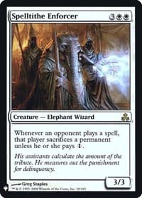 Spelltithe Enforcer - The List Reprints - Magic: The Gathering card