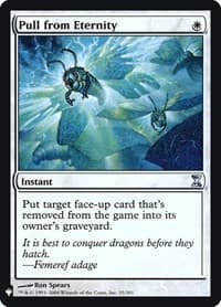 Pull from Eternity - The List Reprints - Magic: The Gathering card