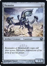 Memnite - The List Reprints - Magic: The Gathering card