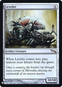 Leveler - The List Reprints - Magic: The Gathering card