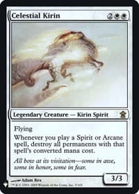 Celestial Kirin - The List Reprints - Magic: The Gathering card