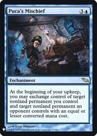 Puca's Mischief - The List Reprints - Magic: The Gathering card
