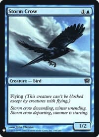 Storm Crow (9ED) - The List Reprints - Magic: The Gathering card